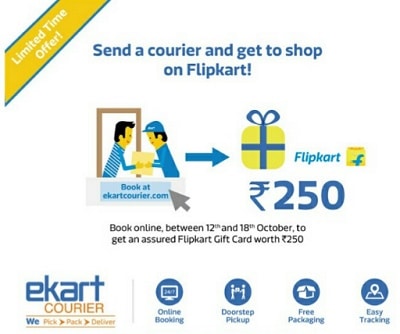 ekart-courier-flipkart-offer