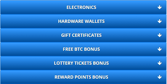 Reward Point Prizes