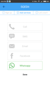 SQEDit Whatsapp Scheduling App