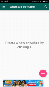 Scheduler For Whatsapp