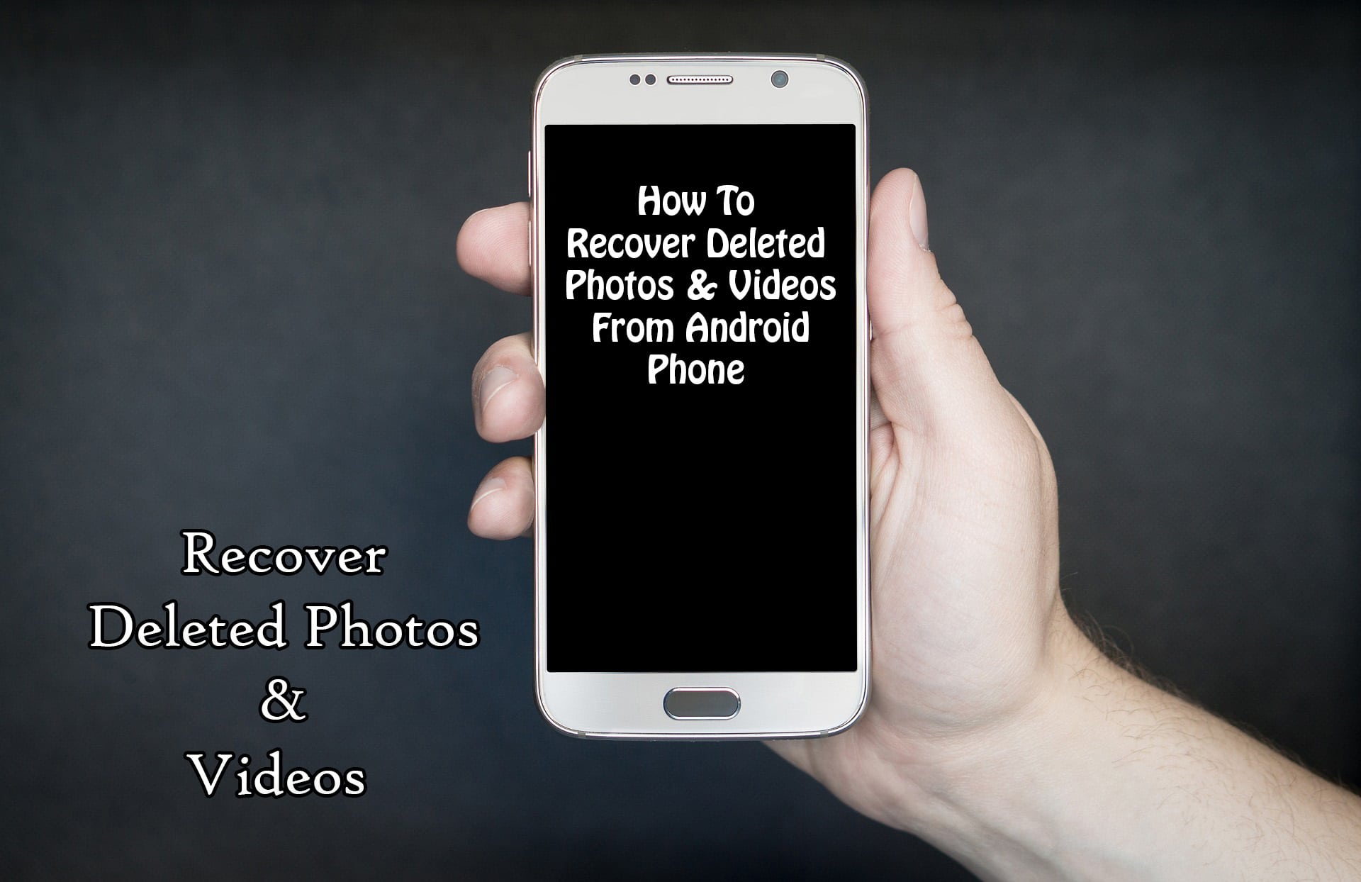 Recover Deleted Photos