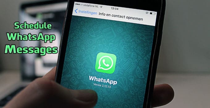 Schedule Whatsapp Messages