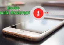 Disable Google Assistant
