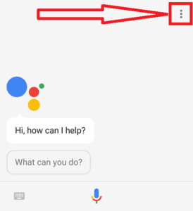 Google Assistant Pop-up