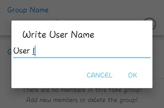 Enter User Name