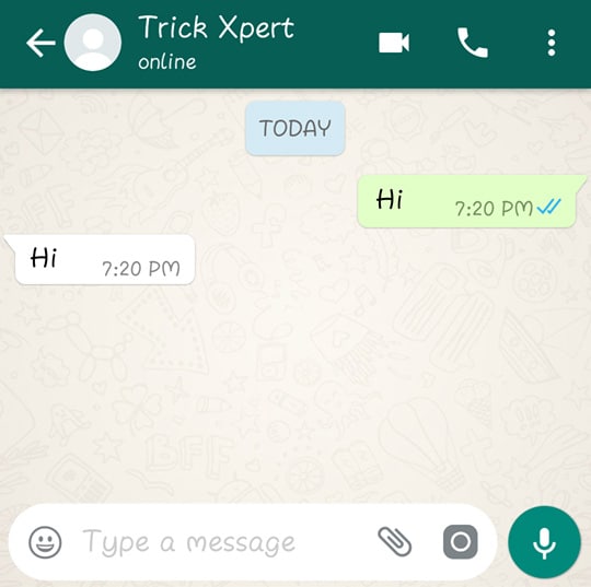 Fake WhatsApp Reply