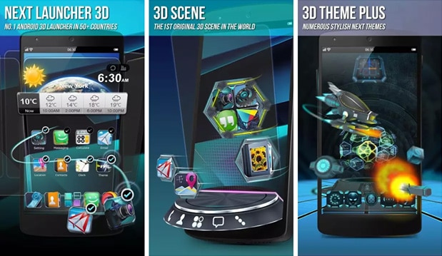 Next Launcher 3D Shell Lite