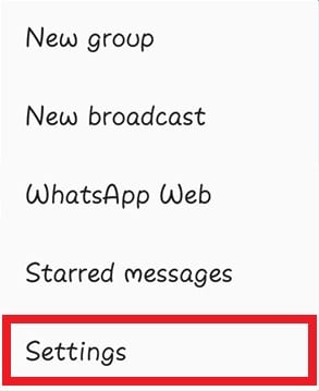 WhatsApp Settings