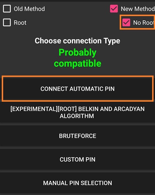 Connect Automatic Pin