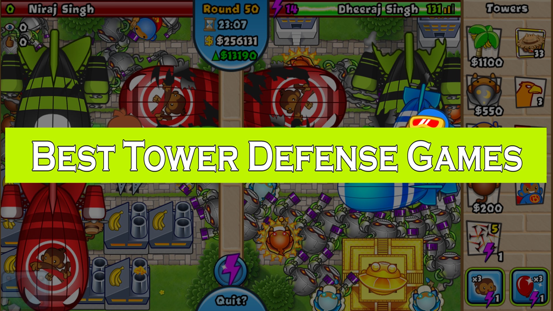 Best Tower Defense Games