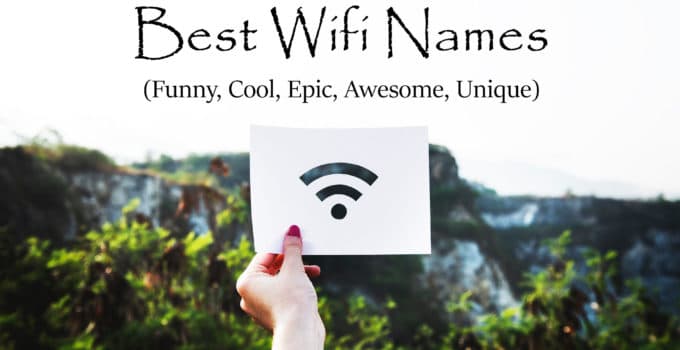 Best Wifi Names