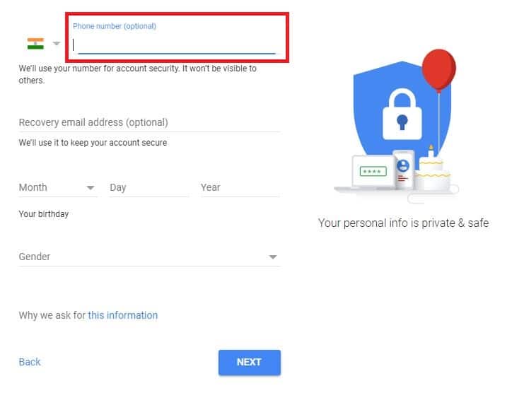 Fake Phone Number For Gmail Verification