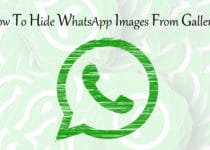 Hide WhatsApp Images From Gallery