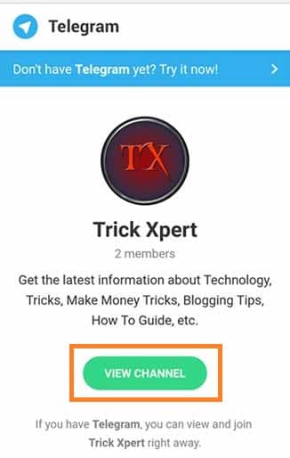 Trick Xpert Telegram