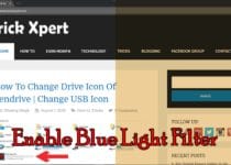 Blue Light Filter Windows 10
