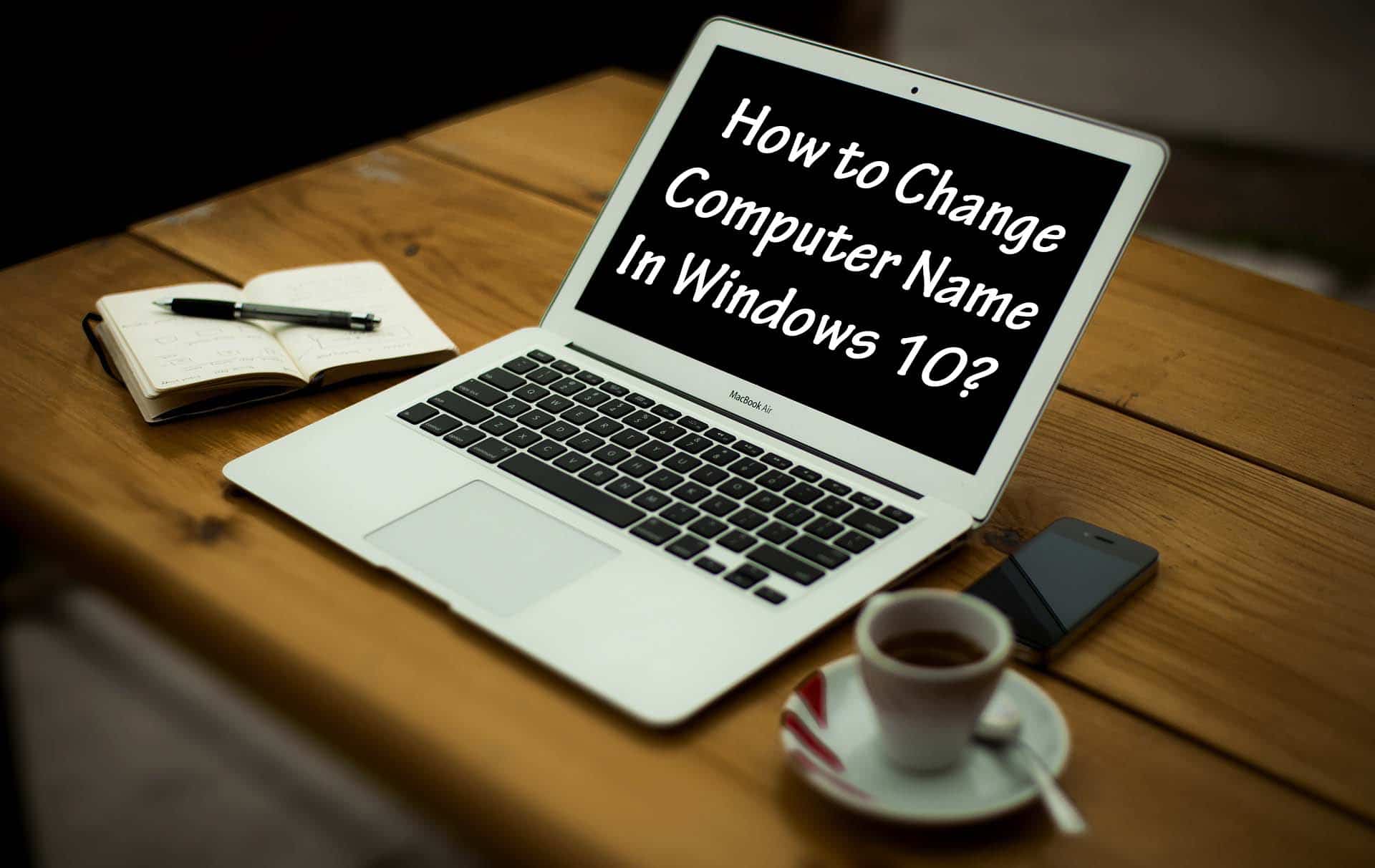 Change Computer Name Windows 10