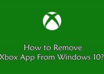 Remove Xbox From Windows 10