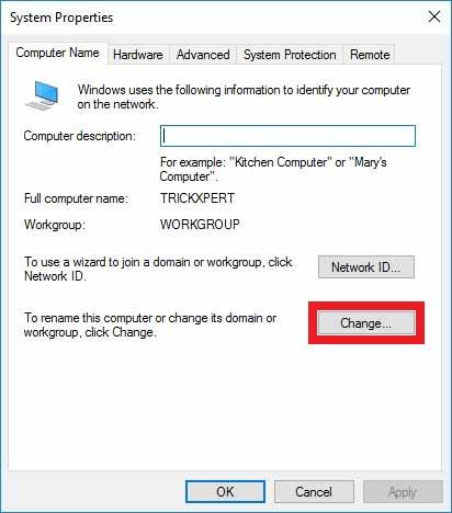 System Properties