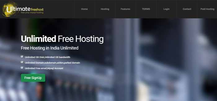 Ultimiatefreehost Web Hosting