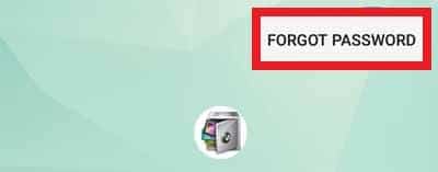 App Lock Forgot Password Option