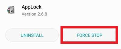 Force Stop App Lock