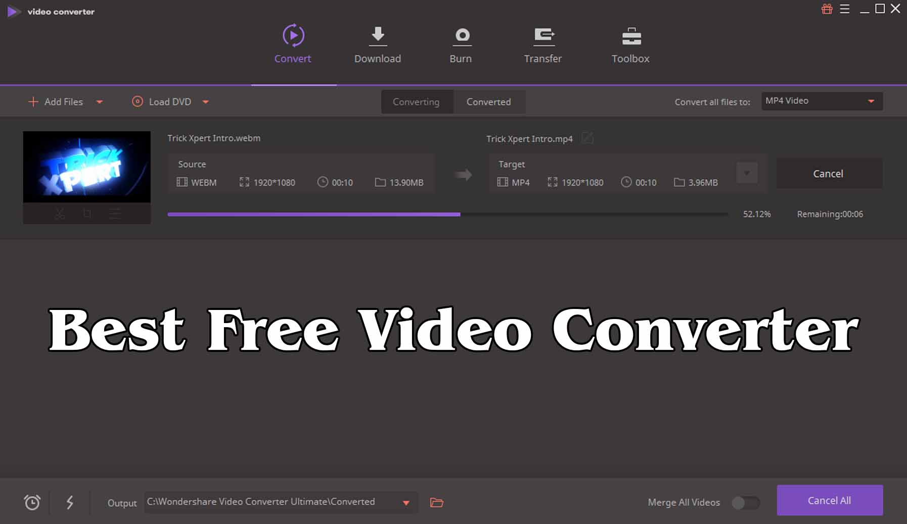 Best Free Video Converter