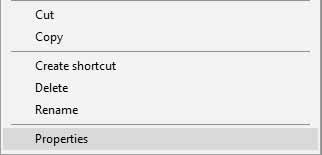 Folder Properties
