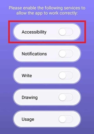 Accessibility Permission