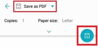 Save Webpage as PDF on Android