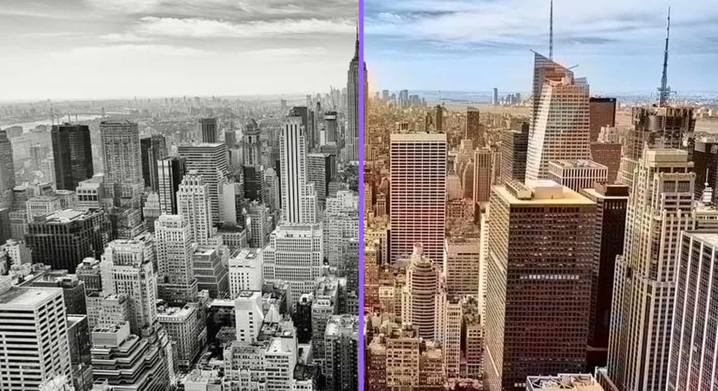 Convert Black and White Photo to Color