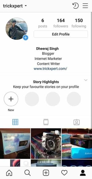 Center Instagram Bio Trick Xpert