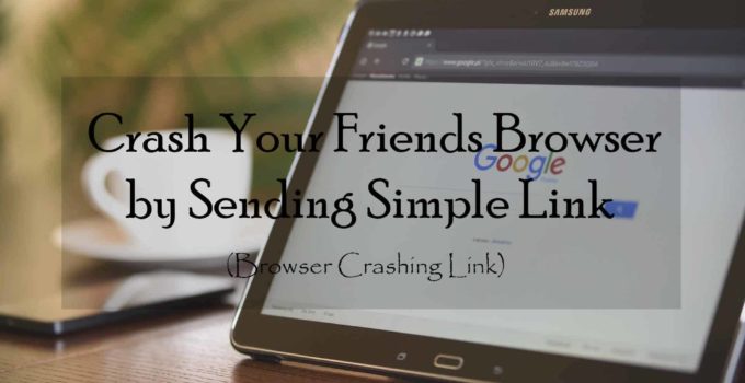 Crash Your Friends Browser