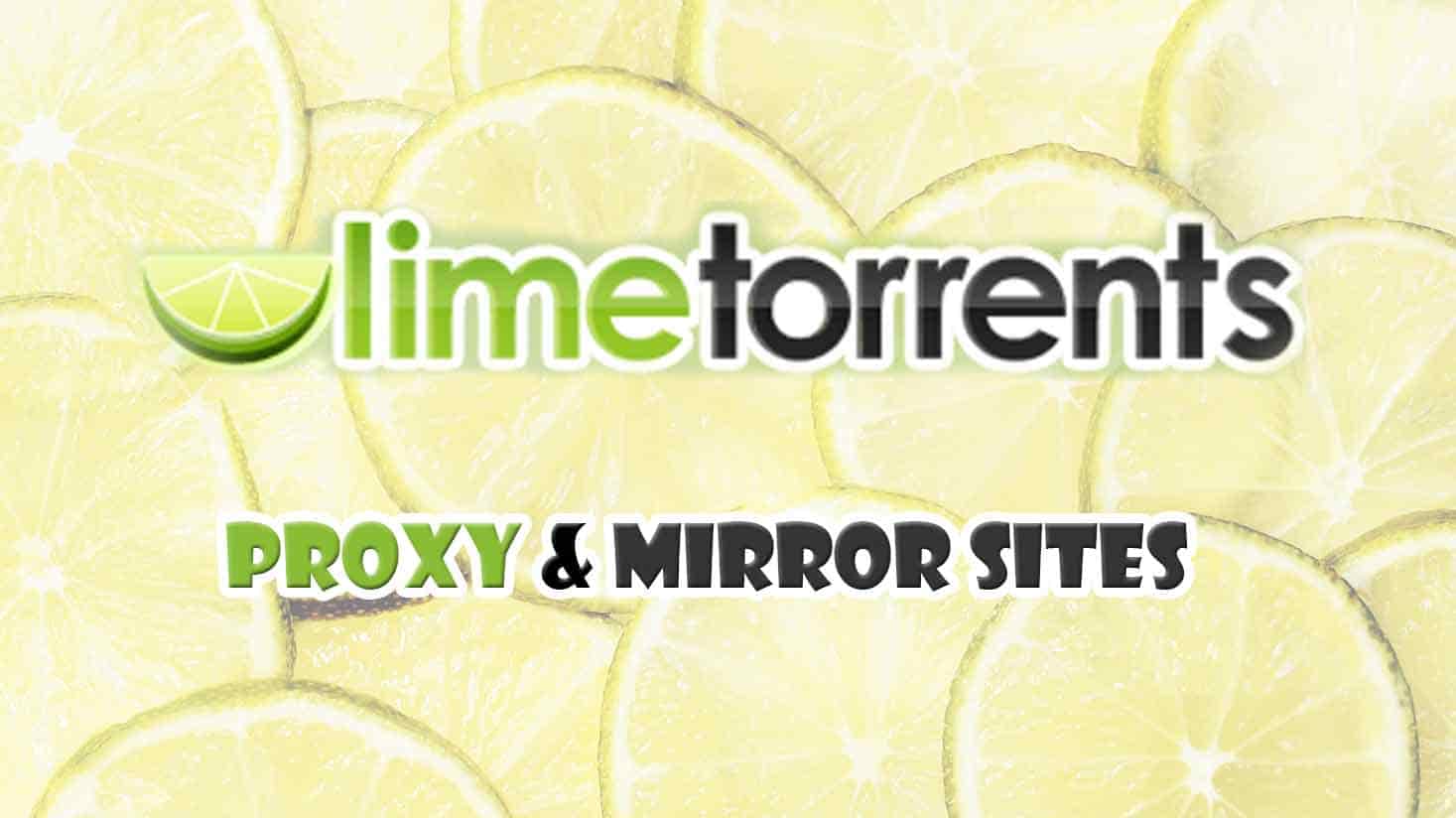 LimeTorrents Proxy