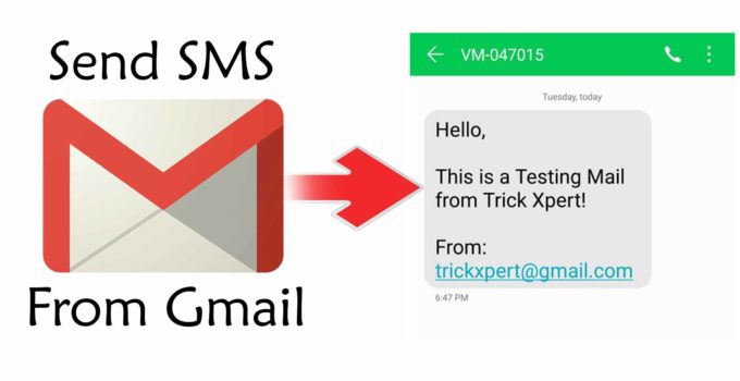 Send SMS From Gmail